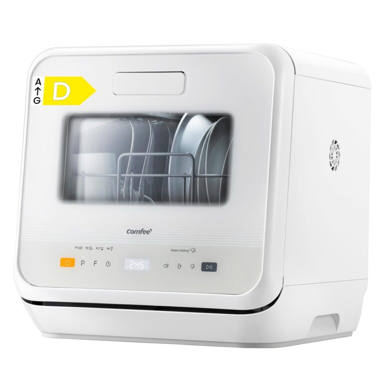 Comfee Mini Lavastoviglie da Tavolo con Serbatoio 5 L