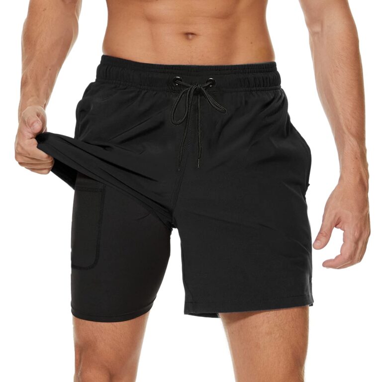 Arcweg Costume da Bagno Uomo 2 in 1 con Boxer a Compressione