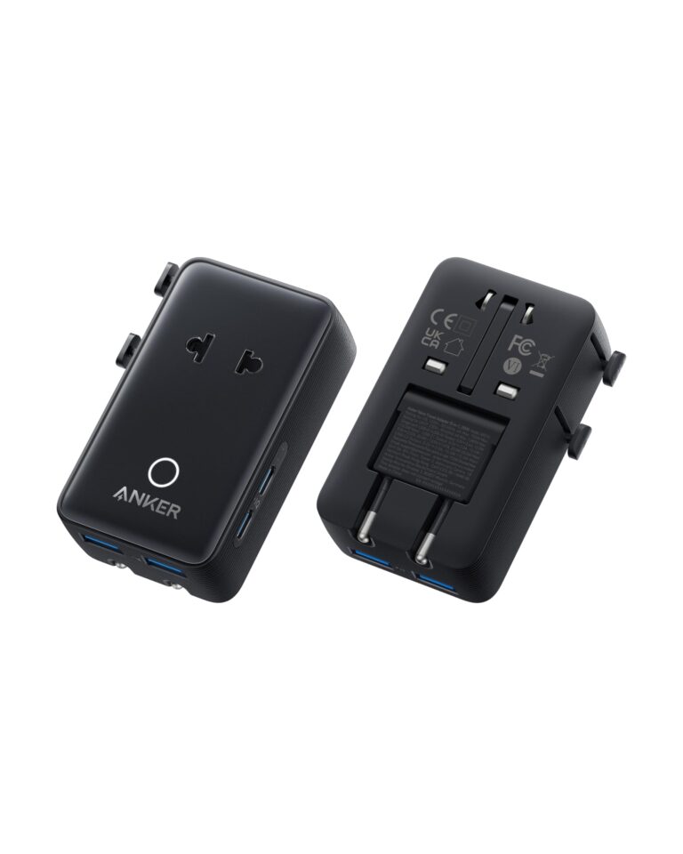 Anker Nano Adattatore da Viaggio USB 5 Porte (1 AC + 2A + 2C)