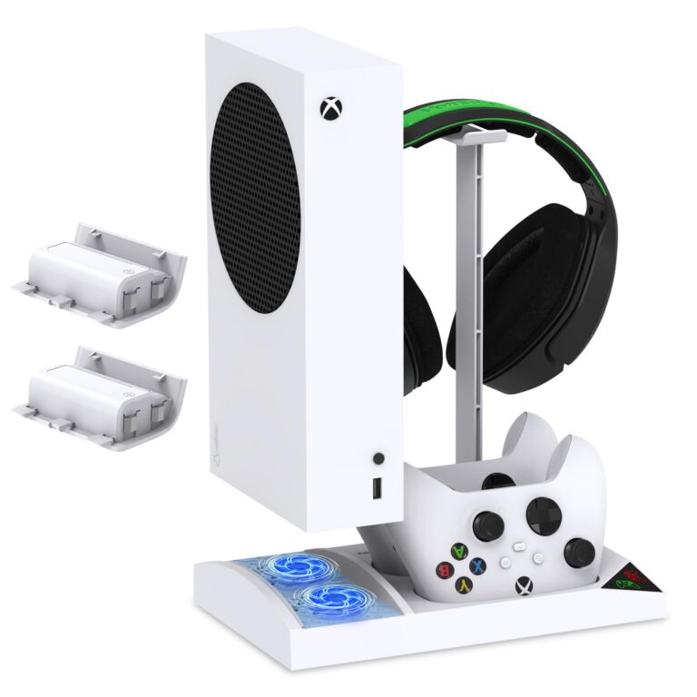 Supporto Verticale con Ventola di Raffreddamento per Xbox Series S