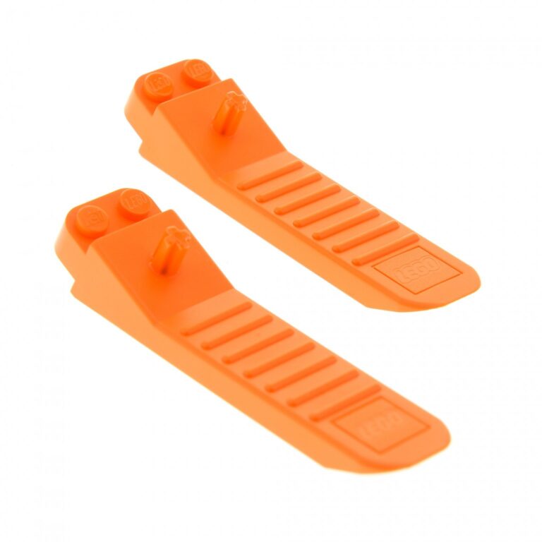 2x LEGO Sistema steinlöser Arancione PIETRA trennhilfe SEPARATORE ATTREZZO Mattoncini Brick SEPAR...