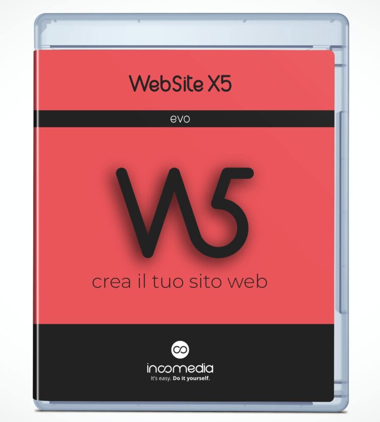 WebSite X5 Evo – Software per creare siti web e blog in italiano