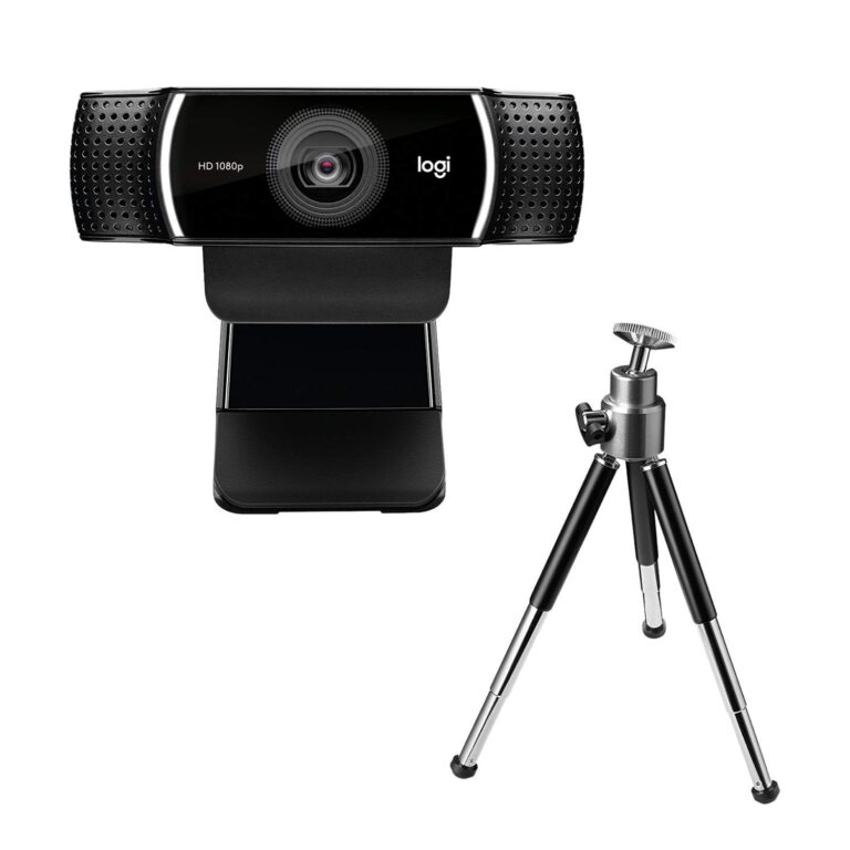 Logitech C922 Pro Stream Webcam, Streaming Hyperfast HD 1080p/30fps o HD 720p/60fps, Correzione Luce HD, Autofocus, Audio...