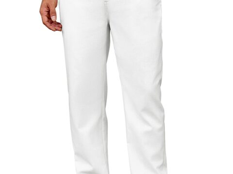 COOFANDY Pantaloni Lino Uomo Leggeri con Elastico per Spiaggia e Vacanza