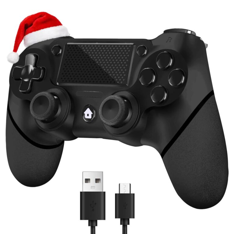YUYIU Controller Wireless per PS4/Slim/Pro/PC con Doppia Vibrazione