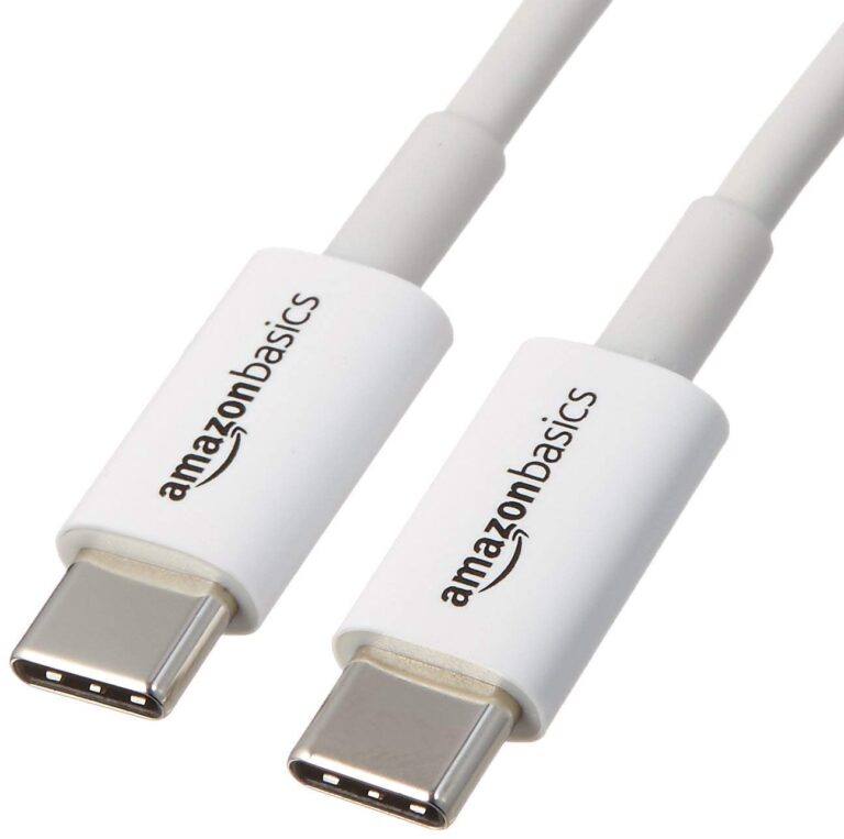 Amazon Basics Cavo USB-C a USB-C 480 Mbps certificato USB-IF