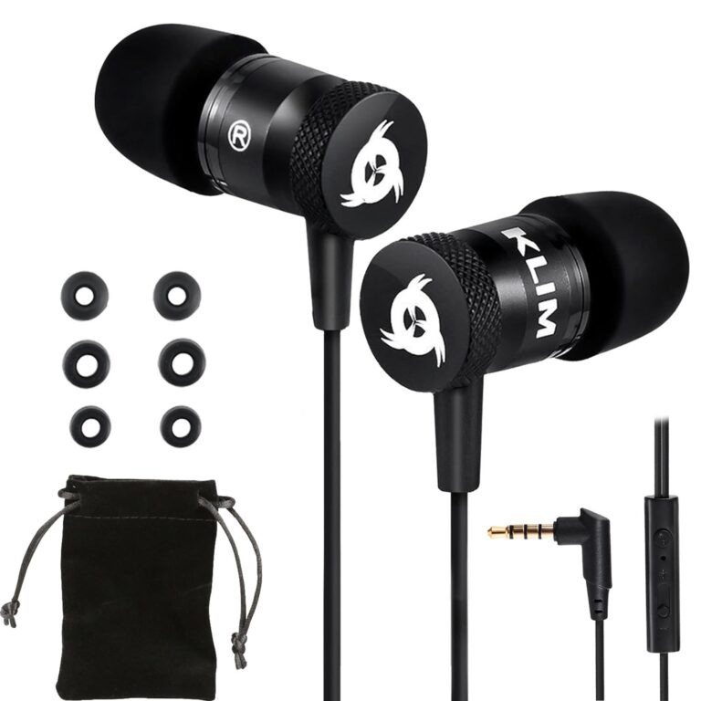 KLIM Fusion Auricolari con Microfono - Audio di Alta qualità - Cuffie di Lunga Durata con Memory Foam - Garanzia 5 Anni - ...