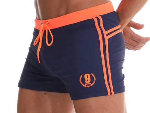 Arcweg Costume da Bagno Uomo Boxer Slip con Coulisse a Vita Bassa