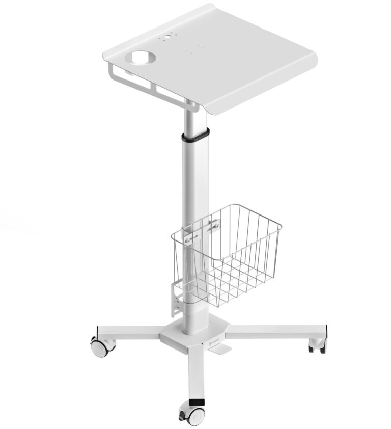 ONKRON Scrivania Altezza Regolabile - Carrello Porta PC fino a 8 kg - Tavolino per Laptop o Proie...