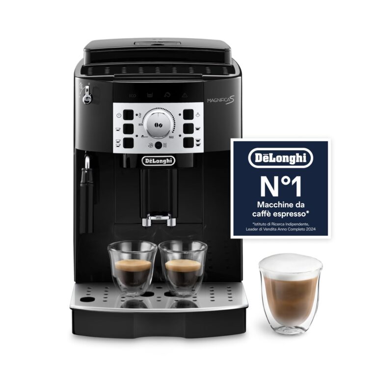 De'Longhi Magnifica S ECAM22.110.B Macchina da Caffè Automatica per Espresso e Cappuccino, Caffè ...