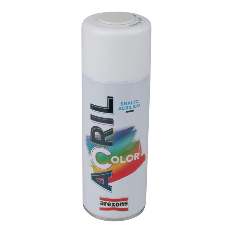 Arexons Smalto Acrilico Spray RAL 9010 Bianco