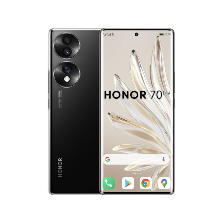 HONOR 70 Smartphone 5G,8+256 GB, Display Curvo OLED 6,67 Pollici 120 Hz, Tripla Fotocamera Posteriore 54 MP con Android 1...