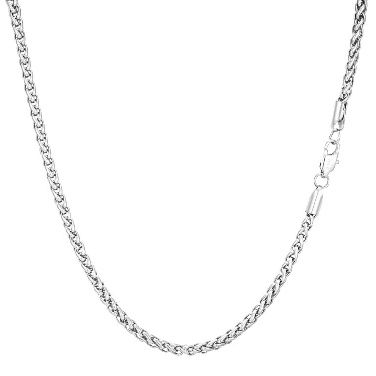 Esmoly Catenina Cuban Chain da Uomo in Acciaio Inossidabile