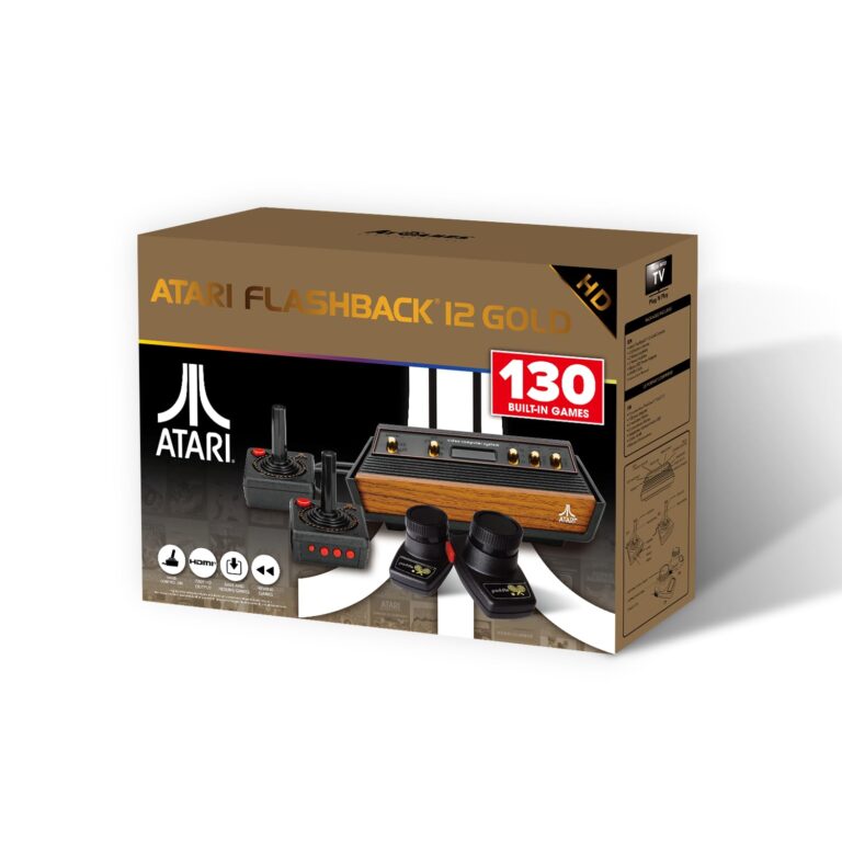 AtGames Atari Flashback 12 Gold HD - Console retro con 130 giochi