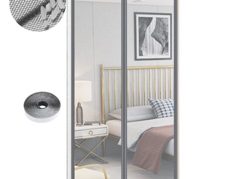 Zanzariera Magnetica per Porta 120×230 cm Senza Attrezzi