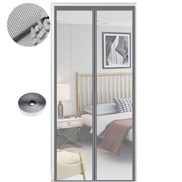 Zanzariera Magnetica per Porta 120x230 cm Senza Attrezzi