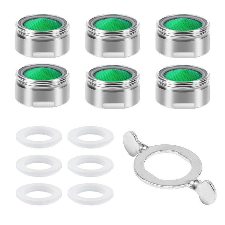 Vinabo Rompigetto per Rubinetto – Set da 6 Filtri Aeratori Universali