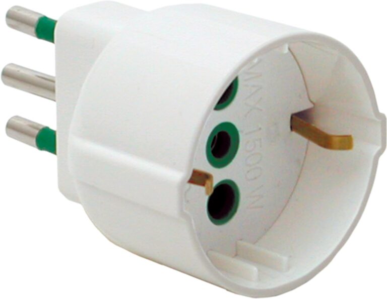 Fanton 87120 Adattatore spina italiana 10A a presa Schuko 16A