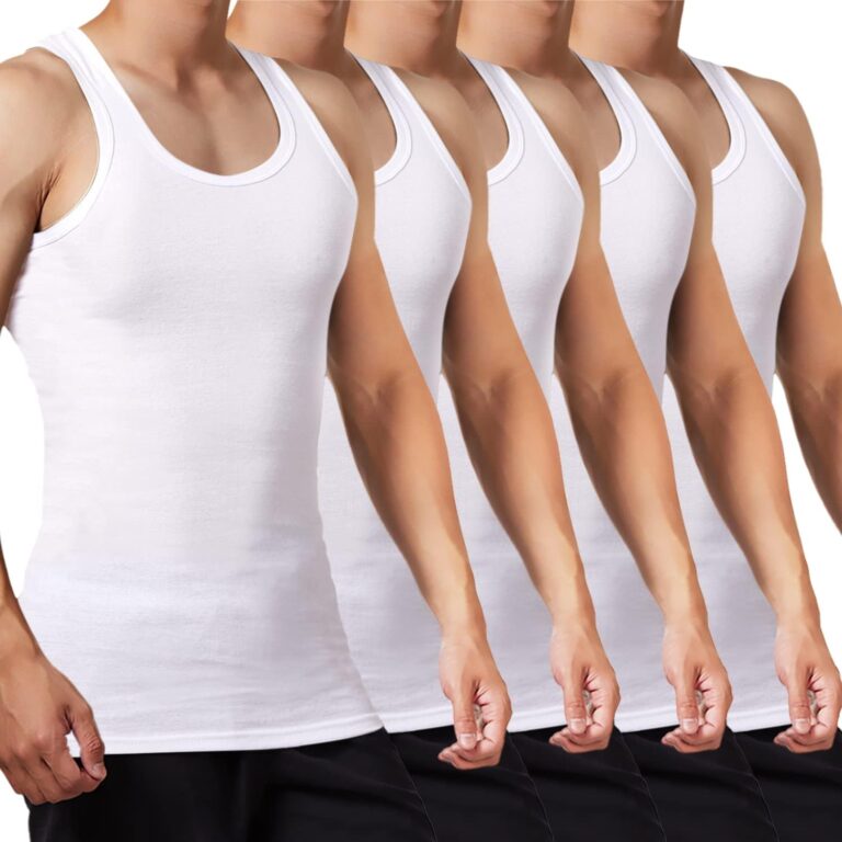 FALARY Canottiera Uomo 100% Cotone pacco da 3 o 5