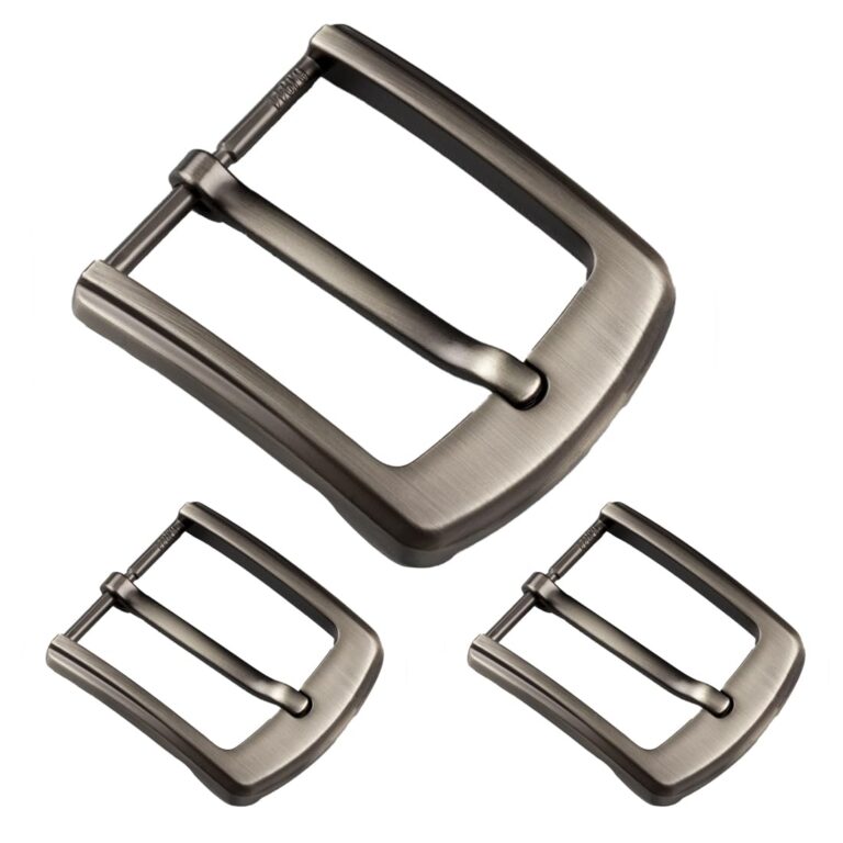 AAED Fibbie di ricambio per cintura in lega di zinco 38-40 mm – set da 3