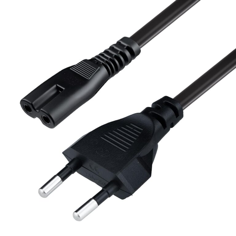 Tolesum Cavo di alimentazione IEC C7 a 2 pin Euro 1,5 m