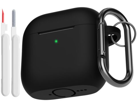 KOKOKA Custodia in Silicone per AirPods 4 con Kit di Pulizia incluso