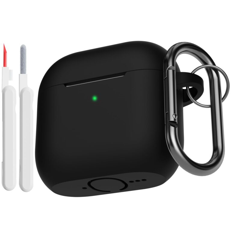 KOKOKA Custodia in Silicone per AirPods 4 con Kit di Pulizia incluso