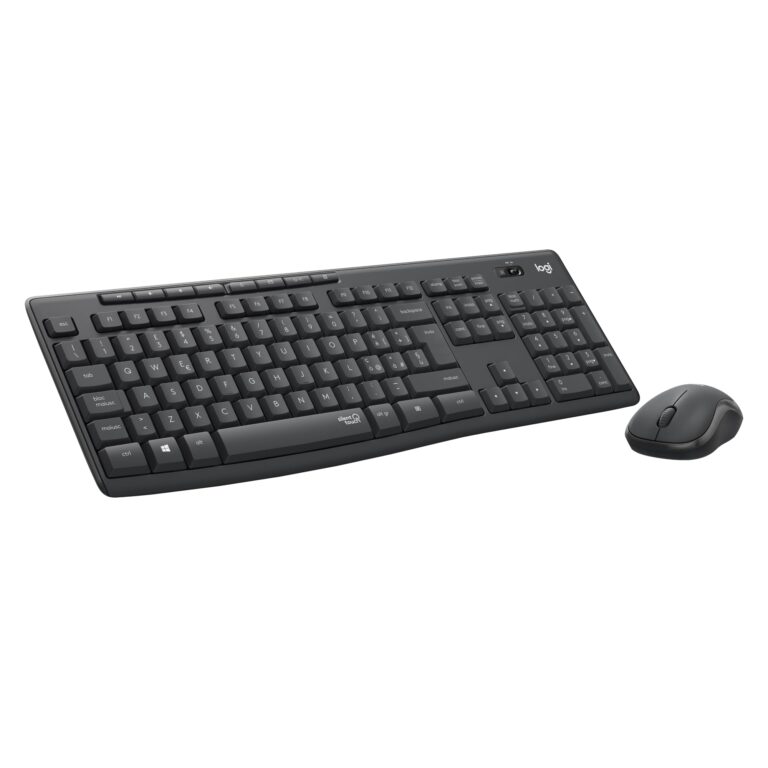 Logitech MK295 Silent - Combo tastiera e mouse wireless