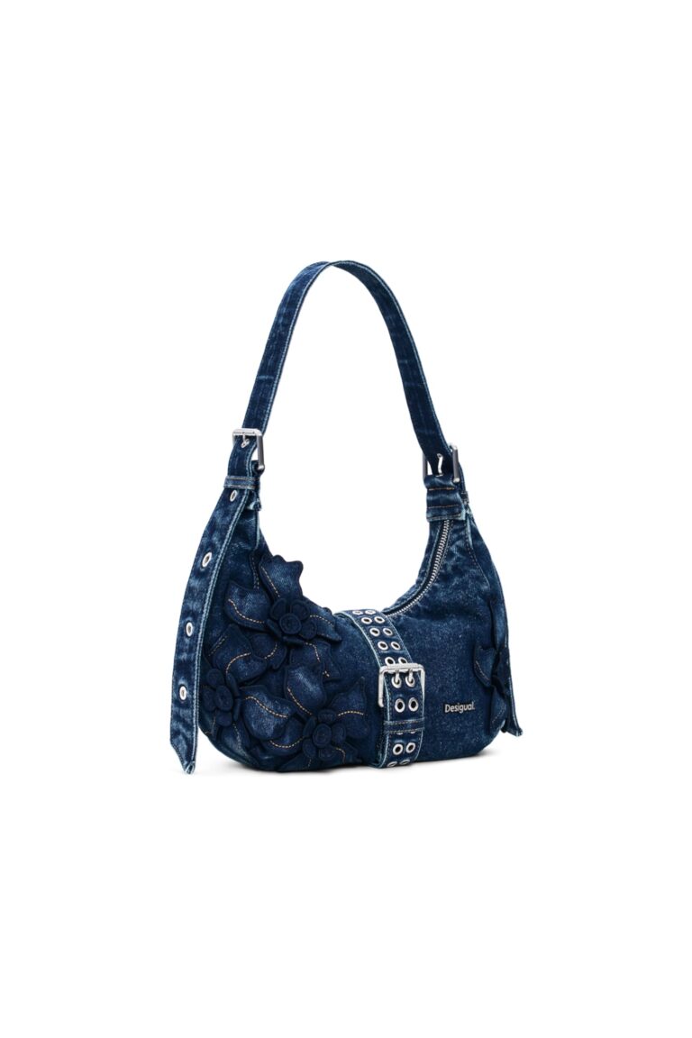 Desigual borsa a tracolla Curio Denim Margot Bag Denim Dark Blue