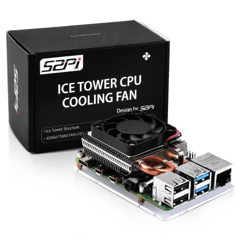 GeeekPi Ventola Ultra Sottile per Raspberry Pi 4 Model B