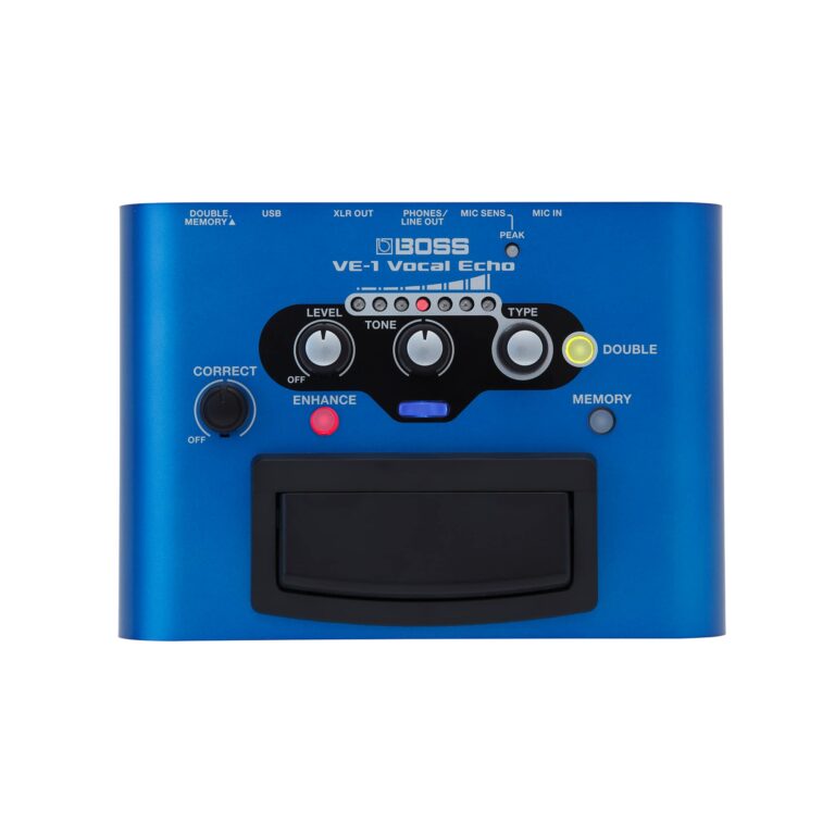 BOSS VE-1 Vocal Echo per Cantanti e Vocalist | Controllate il Suono della Vostra Voce in Tempo Reale | Aggiungete Ambienze...