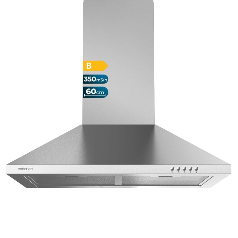 Cecotec Bolero Flux PM 603500 Cappa Piramidale 60 cm Inox