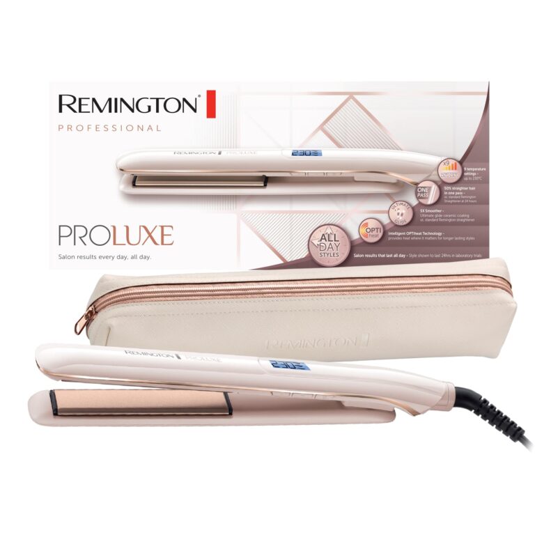 Remington Piastra per Capelli PROluxe - Tecnologia OPTIheat - Risultati di Styling di lunga durata in un solo movimento - ...