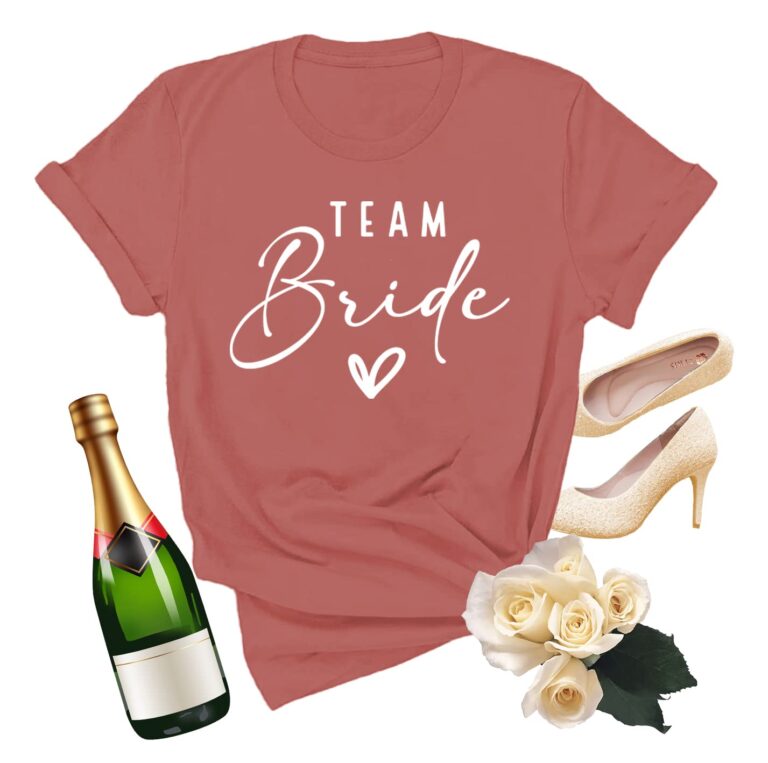 pojah T-shirt Team Bride per addio al nubilato