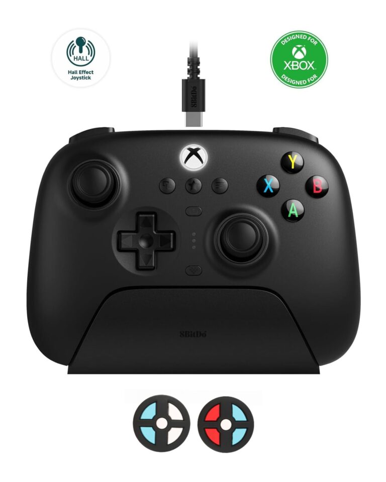 8Bitdo Ultimate 3 Controller per Xbox - USB-C, Bluetooth, 2.4G, Hall Effect