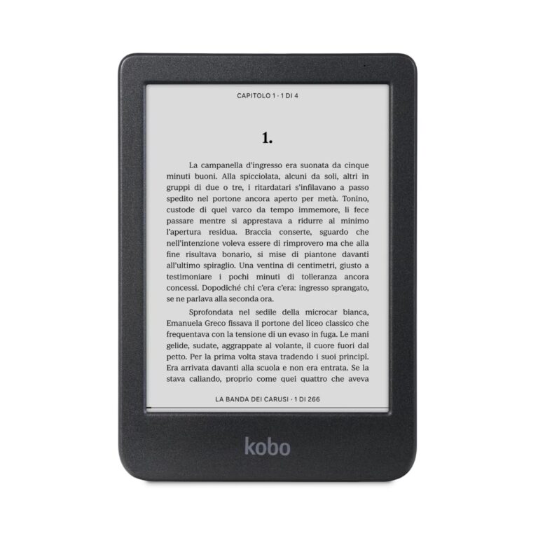 Kobo Clara BW eReader 6" E Ink HD antiriflesso con audiolibri