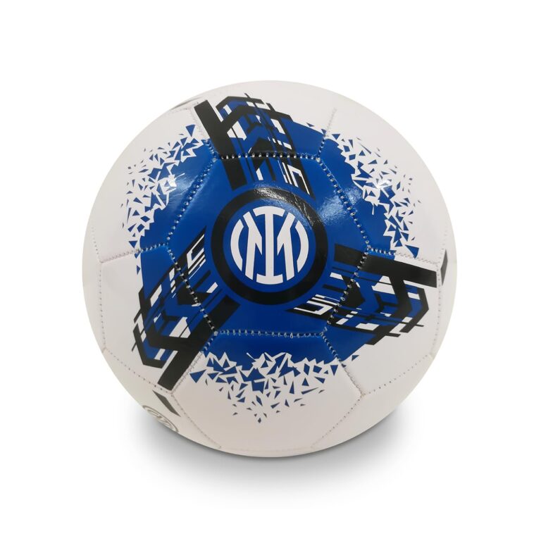 Mondo Toys 13404 - Pallone da Calcio Cucito INTER - Prodotto Ufficiale - misura 5 - 300 g - Bianco/Blu/Nero