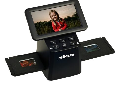 Reflecta x33-Scan Scanner Diapositive e Negativi 15.3MP con Display IPS 5″