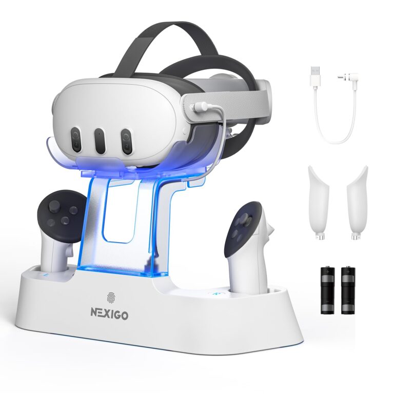NexiGo Charging Dock con LED per Oculus Quest 3