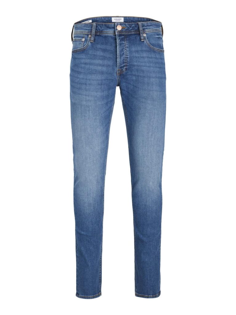 Jack & Jones Jeans Slim Vita Bassa Elasticizzati Gamba Stretta