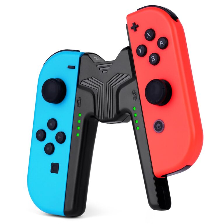 OFFCUP Impugnatura di ricarica Joy-Con per Switch e Switch OLED