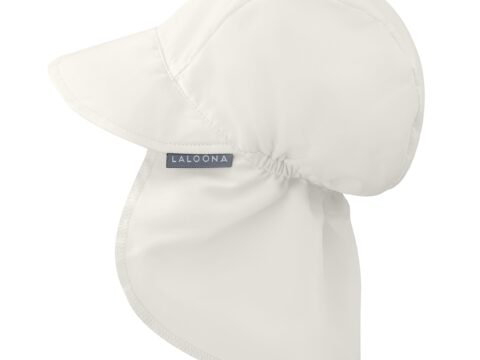 LaLoona Cappellino Neonato Estivo con Visiera e Protezione Collo UV80+