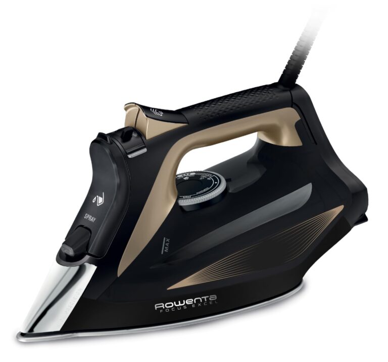 Rowenta DW5325 Focus Excel Ferro da Stiro a vapore 2700W, 2,2 L, Colpo Vapore 180 g/min, Piastra Microsteam HD, Impugnatur...