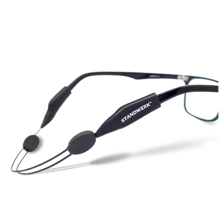STANDWERK Fascia porta-occhiali sportiva regolabile unisex