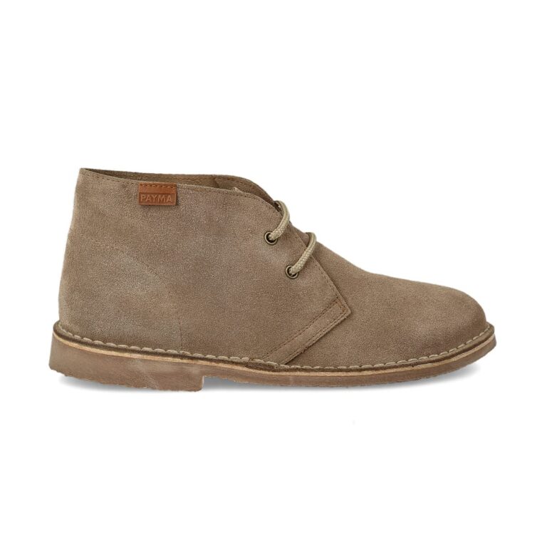 PAYMA Stivaletti Chukka in Pelle Scamosciata Uomo Donna