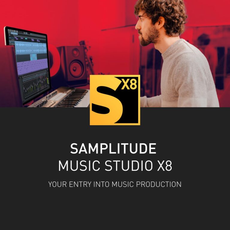 SAMPLITUDE Music Studio X8 – Software audio professionale per Windows