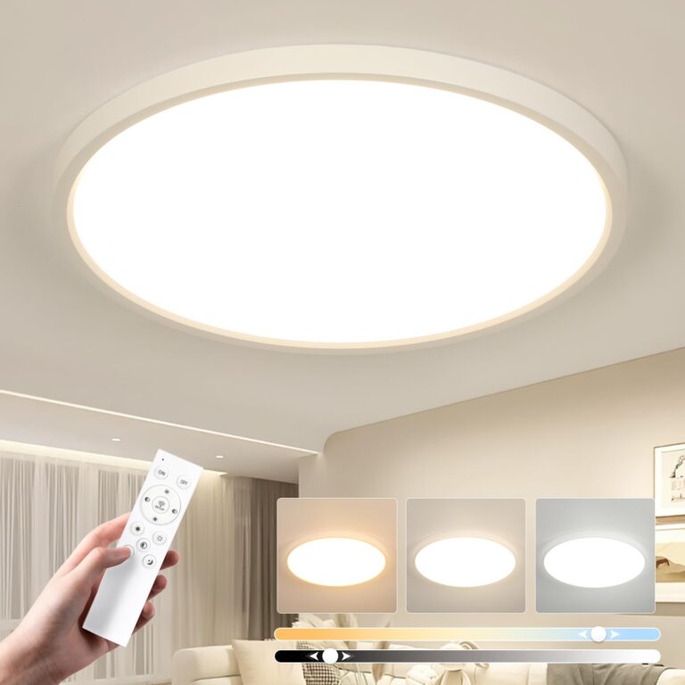 Easy Eagle Plafoniera LED 50cm 52W Dimmerabile con Telecomando