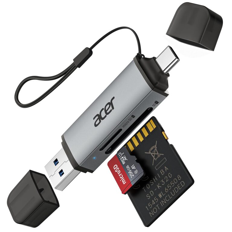 Acer Lettore di schede SD/MicroSD USB-C e USB 3.0