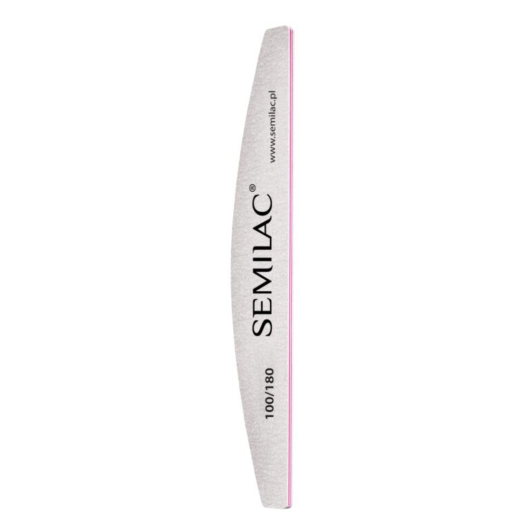 Lima Semiluna Granata 100/180 Semilac Quality per Unghie