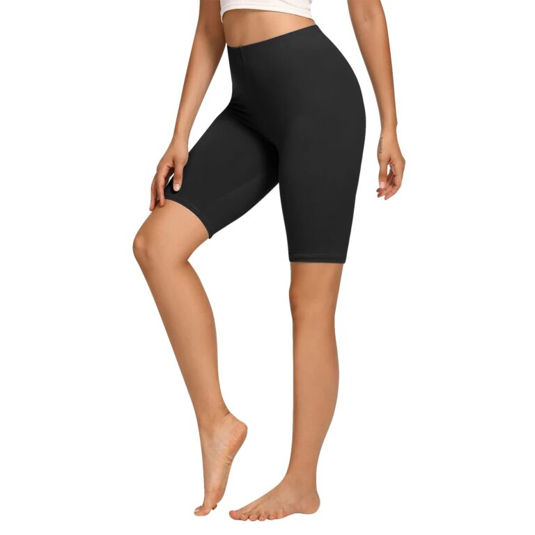 Libella pantaloncini ciclismo donna in cotone a vita alta opachi